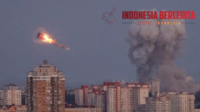 Drone Rusia Hantam Kyiv, Serangan Udara Guncang Ibu Kota