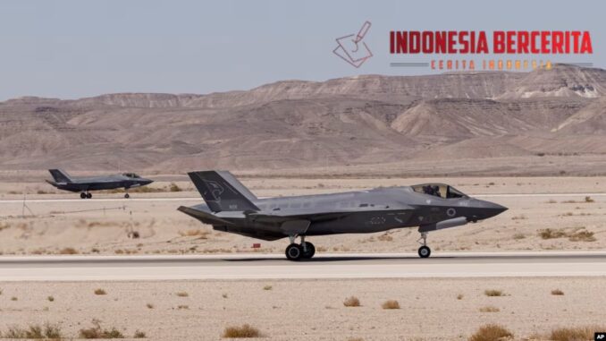 Israel Sepakati Pembelian Dua Skuadron Jet Tempur dari AS